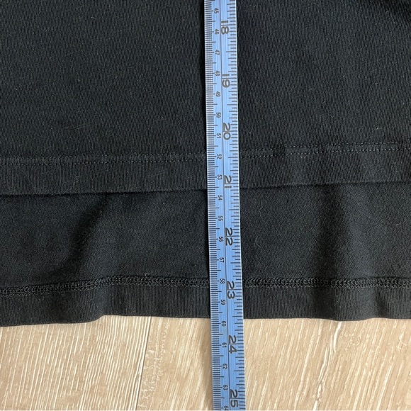 LNA Dolman Sleeve Black Tee 3/4 Sleeve Top 100% Cotton Size Small - Picture 7 of 9